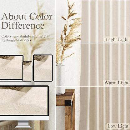 Nanspring Extra Long 108 Inch Curtains - Image 3