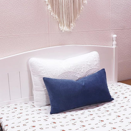 Slow Cow Cashmere Rectangular Pillow Cover Pillowcase Decorative Lumbar Throw - Image 7