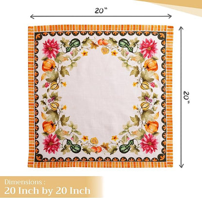 Maison d' Hermine Cloth Napkins Set of 4 100% Cotton - Image 4