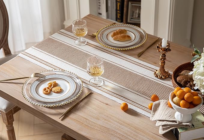 Caflife Boho Table Runner Brown - Image 3