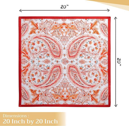 Maison d' Hermine Cloth Napkins Set of 4 100% Cotton - Image 4