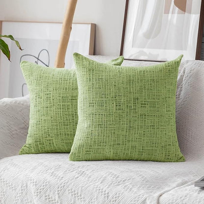 Home Brilliant Euro Shams Spring Pillow Covers 26 x 26 Large Chenille Velvet by HomeBrilliant