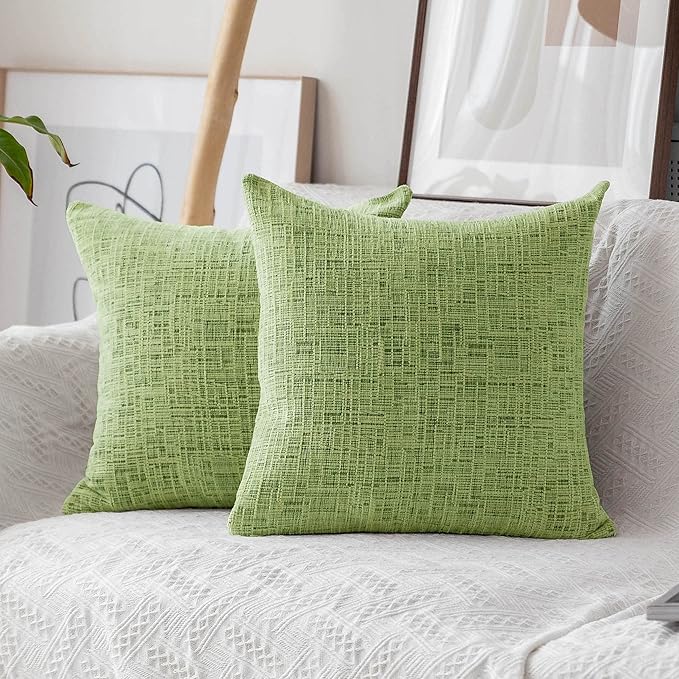 Home Brilliant Spring Pillow Covers 18x18 Accent Throw Pillow Covers Striped by HomeBrilliant