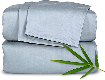 Pure Bamboo Twin Sheets, Genuine 100% Organic Viscose Derived from Bamboo Bed by PureBamboo