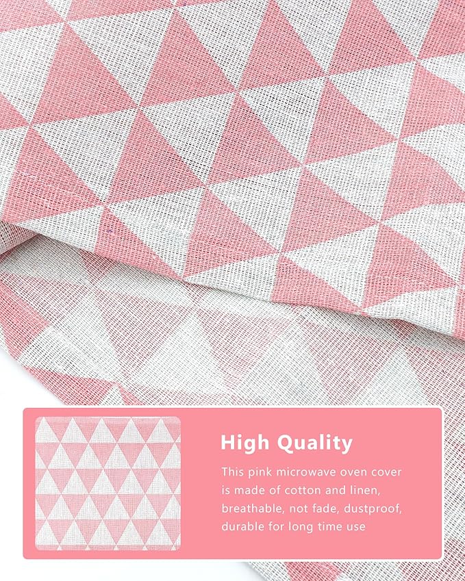 Microwave Oven Cover Dustproof Cotton Machine Protector Decorative Kitchen - Image 4