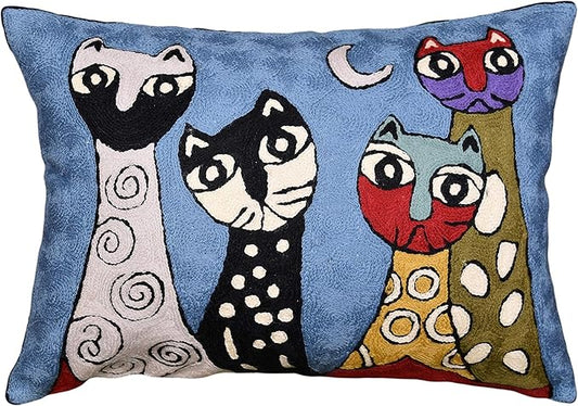 Lumbar Picasso Pillow Cover by Kashmir+Designs