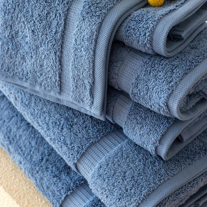 salbakos 100% turkish cotton bathroom towel set of showing dimensions