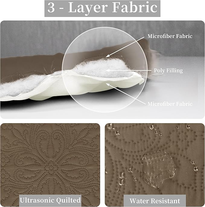 Easy-Going Twin Size Reversible Quilt Set - Image 5