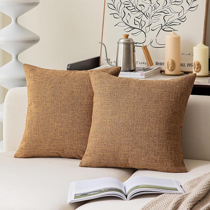 Kevin Textile Decorative Throw Cushion Covers Farmhouse Cushion Case Indoor by KevinTextile