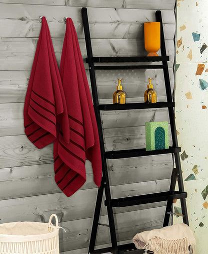 utopia towels 8-piece luxury towel set, 2 bath, view 9