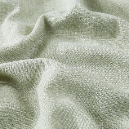 Vision Home Soft Green Pinch Pleated Full Blackout Curtains Linen Blended Room - Image 6