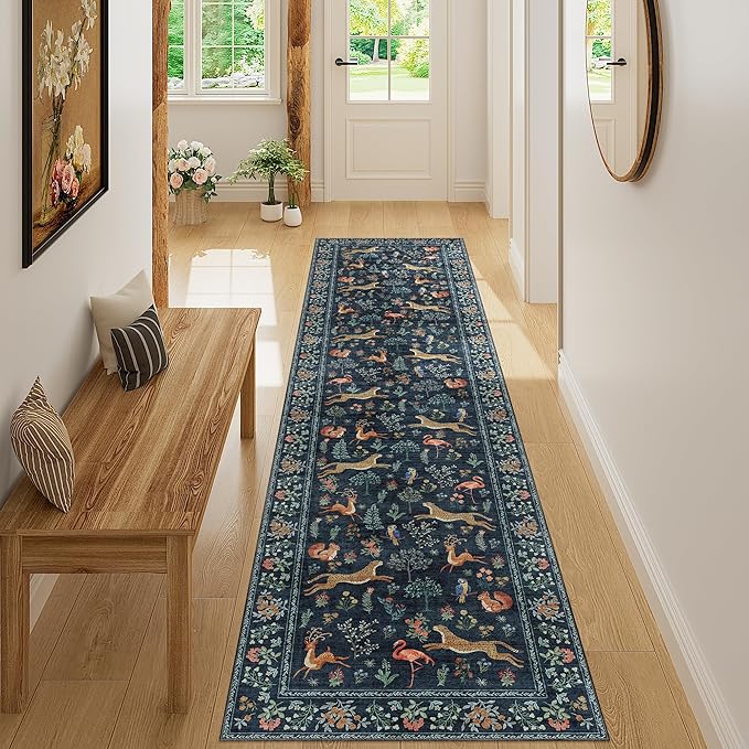 DUKINO Runner Rug, 2x8 Washable Kitchen Rugs - Image 4