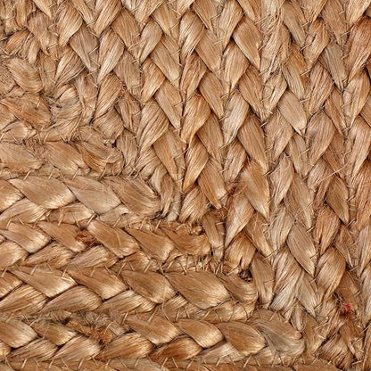 GLAMBURG Jute Braided Placemats Set of 4 Reversible, 100% Jute, Nonslip 13x13 - Image 4