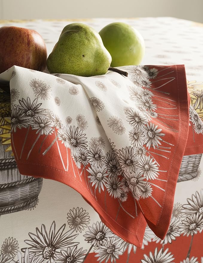 Maison d' Hermine Cloth Napkins Set of 4 100% Cotton - Image 9