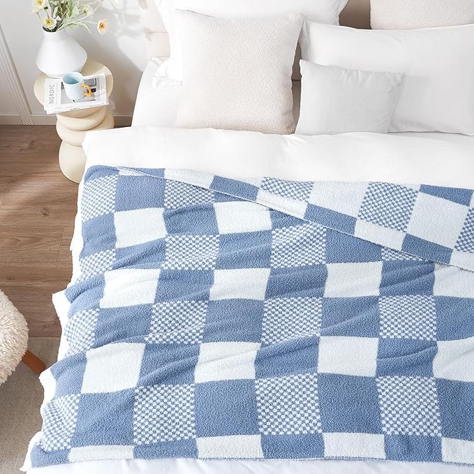 Snuggle Sac Checkered Blanket, 60x80 inches - Image 2