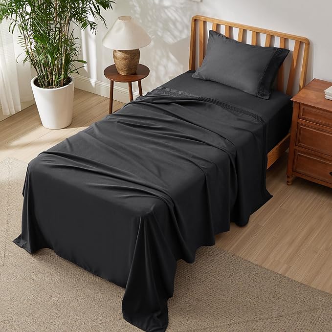 Bedsure Deep Pocket Twin Sheets Set - Image 7