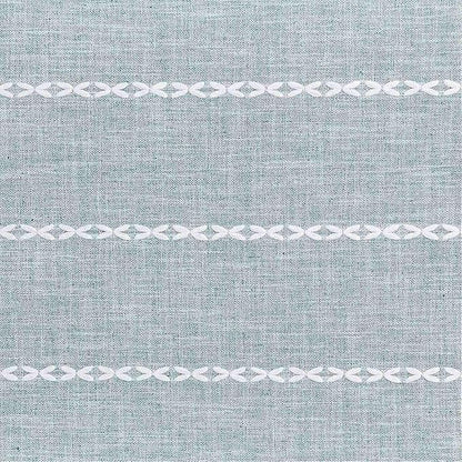 ZeeMart Farmhouse Braided Striped Table Runner, Rustic Blue Table Runners 108 - Image 6