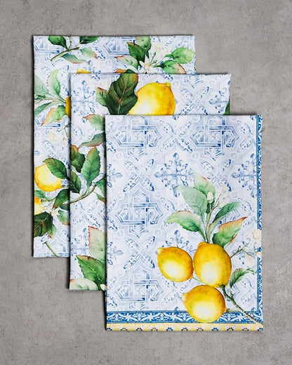 Maison d' Hermine Kitchen Towels Set of 3 100% Cotton 27.50" x 20" Reusable - Image 9