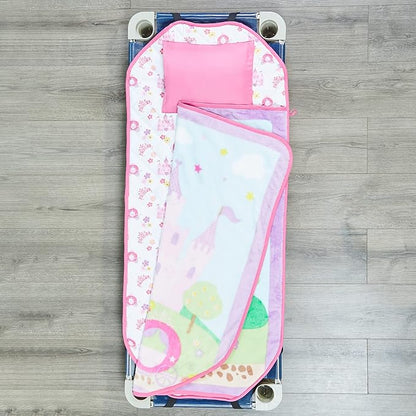 EVERYDAY KIDS Cute Preschooler and Toddler Cot Nap Mat - Image 5