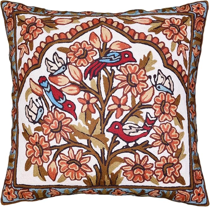 Tree of Life Pillow Cover by Kashmir+Designs