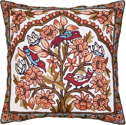 Tree of Life Pillow Cover by Kashmir+Designs
