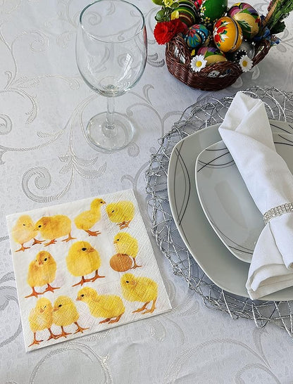 AM Decor Easter Luncheon Paper Napkins 20-Count Dinner Paper Napkins - Image 2