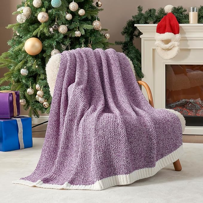 Snuggle Sac Purple Throw Blankets - Image 2