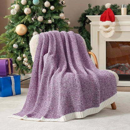 Snuggle Sac Purple Throw Blankets - Image 2