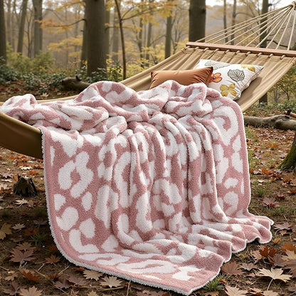 Joiedomi Throw Blanket for Couch Bed Sofa, Knitted Blankets Gifts for Women Mom - Image 4