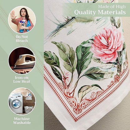 100% Cotton Kitchen Towel Campagne Maison d' Hermine Set of 2 Super Soft Highly - Image 3
