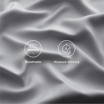 Bedsure California King Sheet Sets, Cooling Sheets, Rayon Derived from Bamboo - Image 4
