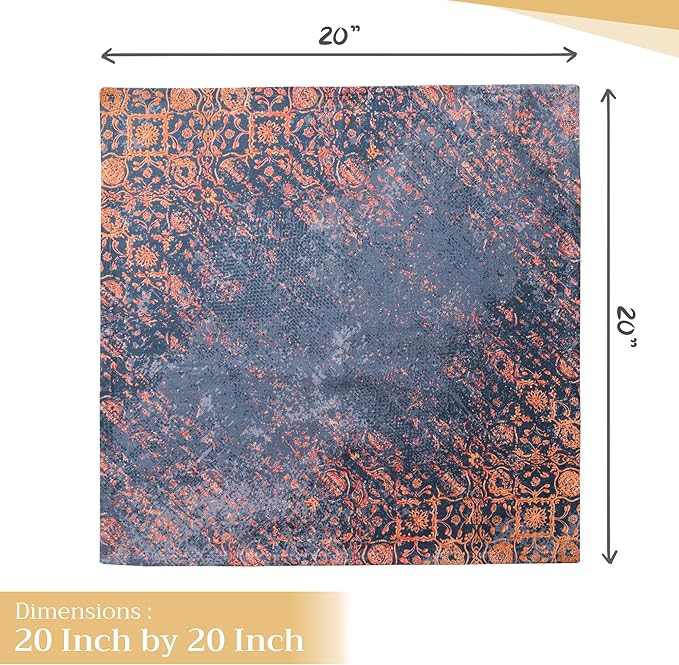 Maison d' Hermine Cloth Napkins Set of 4 100% Cotton - Image 4
