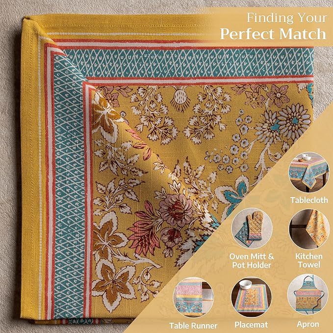 Maison d' Hermine Cloth Napkins Set of 4 100% Cotton Everyday Reusable Square - Image 5