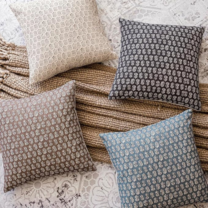 Foindtower Set of 2 Decorative Floral Long Body Lumbar Throw Pillow Covers - Image 6