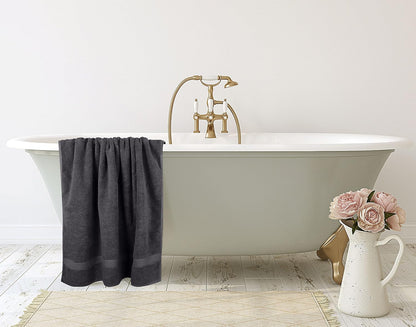 utopia towels jumbo bath sheets, 2 pack, 35x70 on a desk or shelf