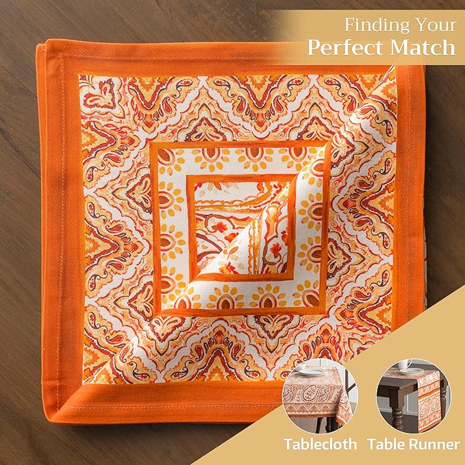 Maison d' Hermine Cloth Napkins Set of 4 100% Cotton - Image 5