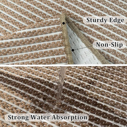 Long Bathroom Rug, Boho Kitchen Mats - Image 5