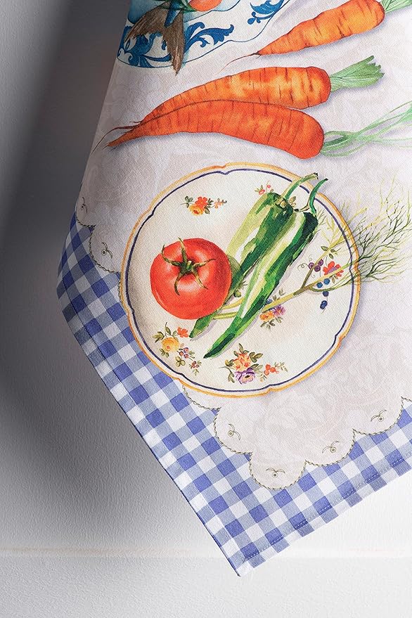 Maison d' Hermine Kitchen Towels Set of 3 100% Cotton 27.50" x 20" Reusable - Image 8