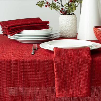 Benson Mills Cameron Textured Fabric Cloth Napkins, - Image 7