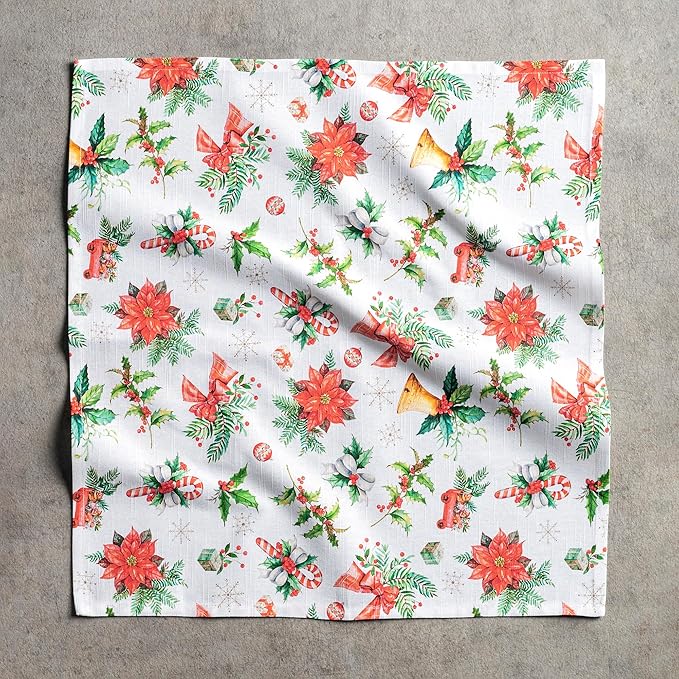 Maison d' Hermine Cloth Napkins Set of 4 100% Cotton - Image 8