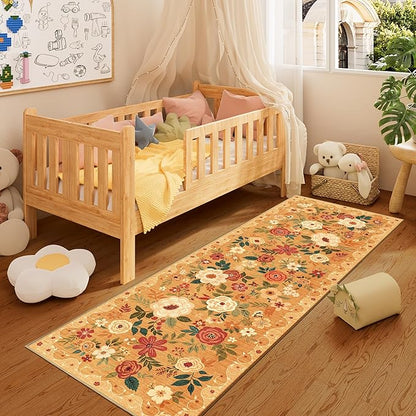 DUKINO Runner Rug, 2x10 Kitchen Hallway Carpet, Washable - Image 4