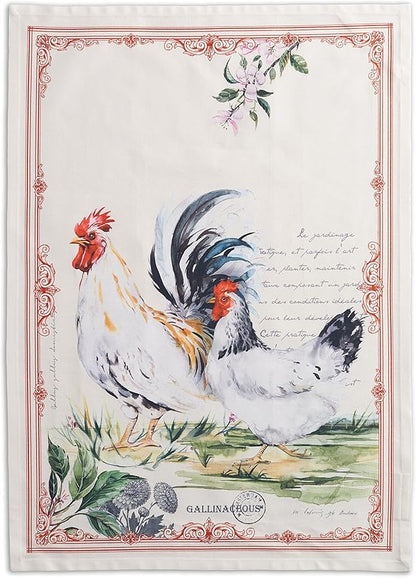 Maison d' Hermine Kitchen Towels Set of 2 100% Cotton 27.50" x 20" Reusable by MaisondHermine