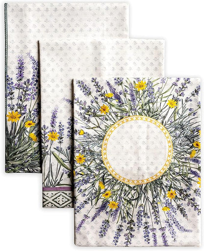 Maison d' Hermine Kitchen Towels Set of 3 100% Cotton 27.50" x 20" Reusable by MaisondHermine
