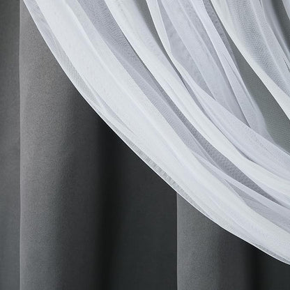 TOWN & COUNTRY LUXE Talia Double Layer Indoor Curtains, Sheer and Room - Image 6