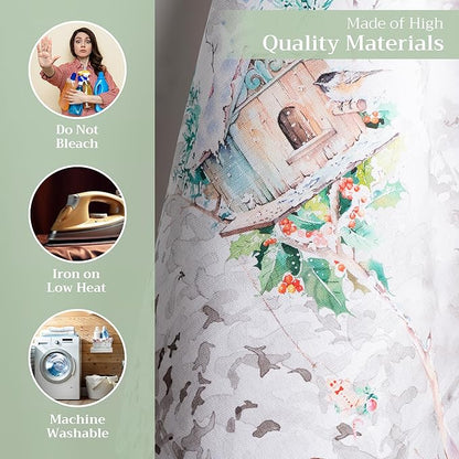 Maison d' Hermine Kitchen Towels Set of 3 100% Cotton 20" x 27.5" Reusable - Image 3