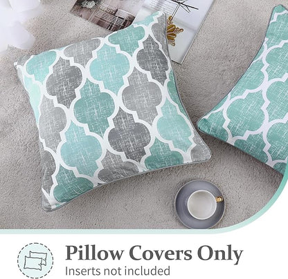 Beauoop Pack of 2 Throw Pillow Cases Covers - Image 2