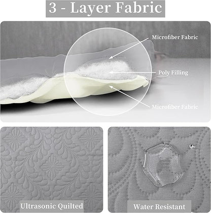 Easy-Going King Size Reversible Quilt Set - Image 5