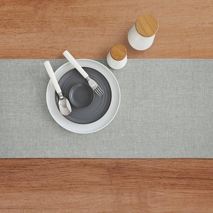 Solino Home Linen Table Runner 60 Inches - Image 3