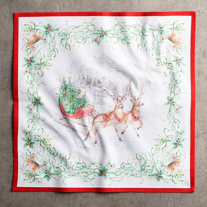 Maison d' Hermine Cloth Napkins Set of 4 100% Cotton - Image 8