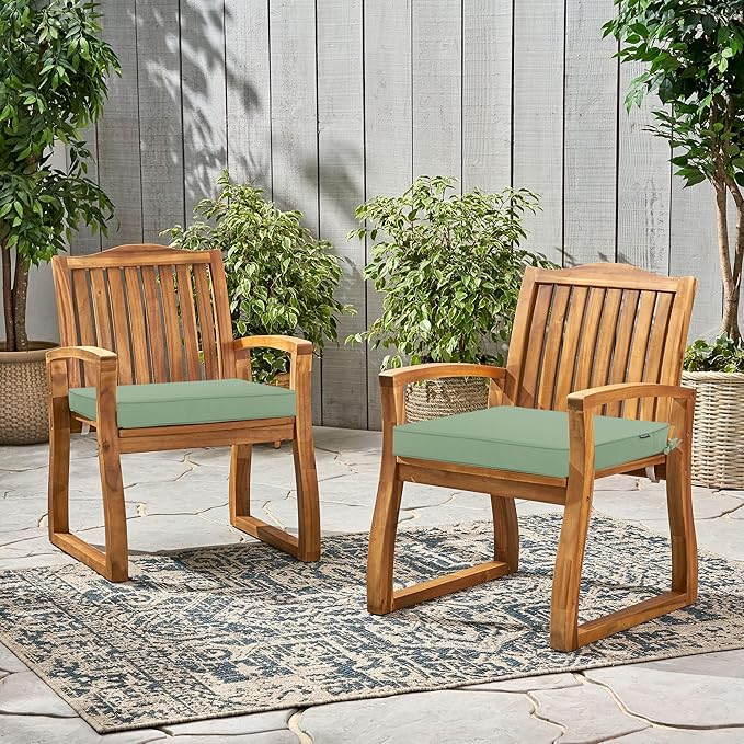 Outdoor Chair Cushions 19 x 19 Inch Waterproof Patio Chair Cushions - Image 6